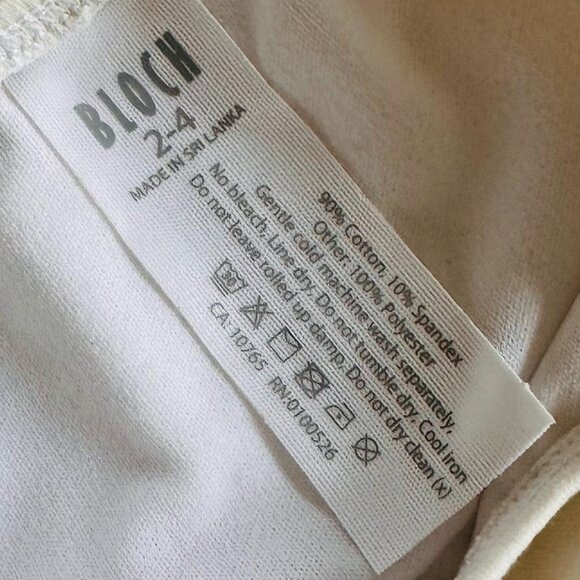 Bloch Cream Kids Dance Costume - Picture 3 of 3